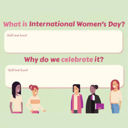 Miniatura de Discovery Library Tema: ¿Qué es el Día Internacional de la Mujer? ¿Por qué lo celebramos?